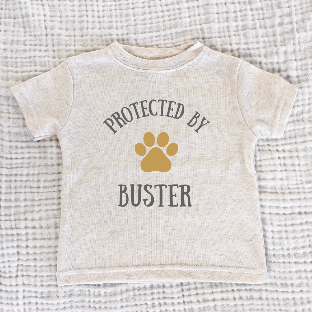 Protected By - *Add Personalized Dog Name*