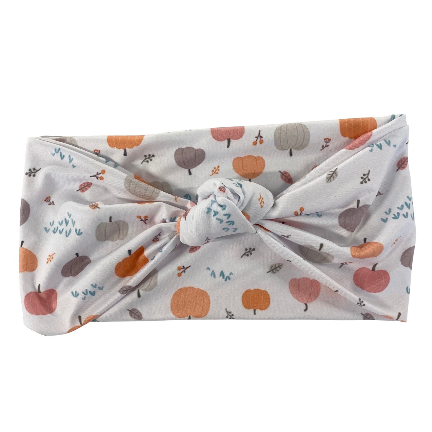 Chunky Knotted Boho Pumpkin Headba