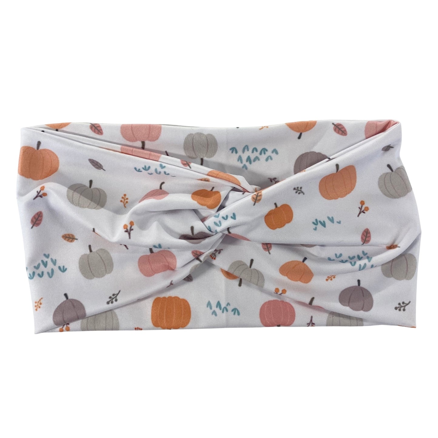 Boho Pumpkin Turban Headband