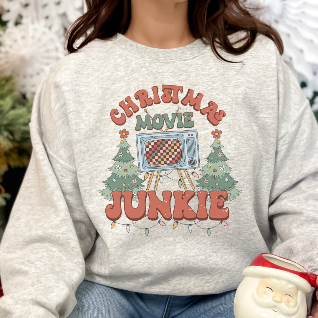 Christmas Movie Junkie Sweatshirt