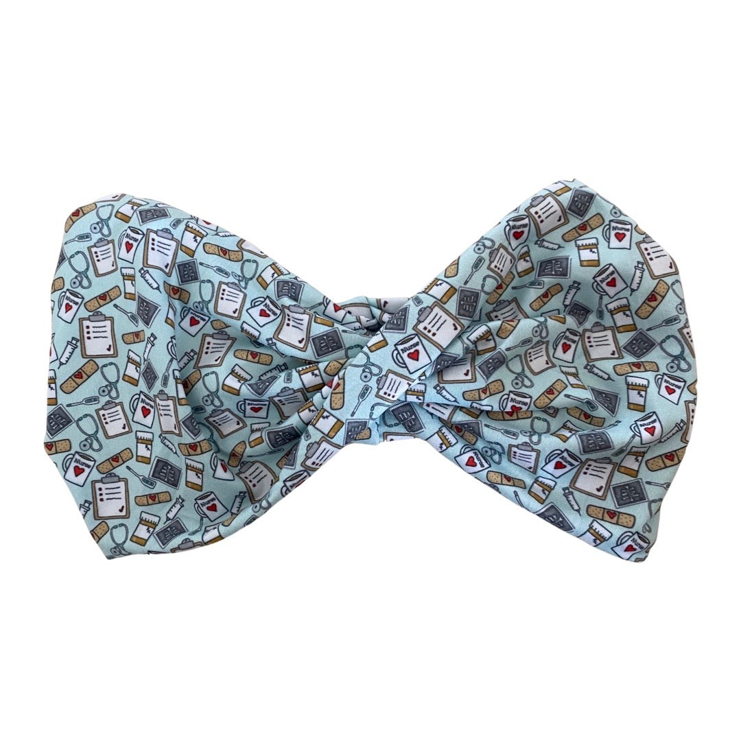 Nurses Love Coffee Twist Headband