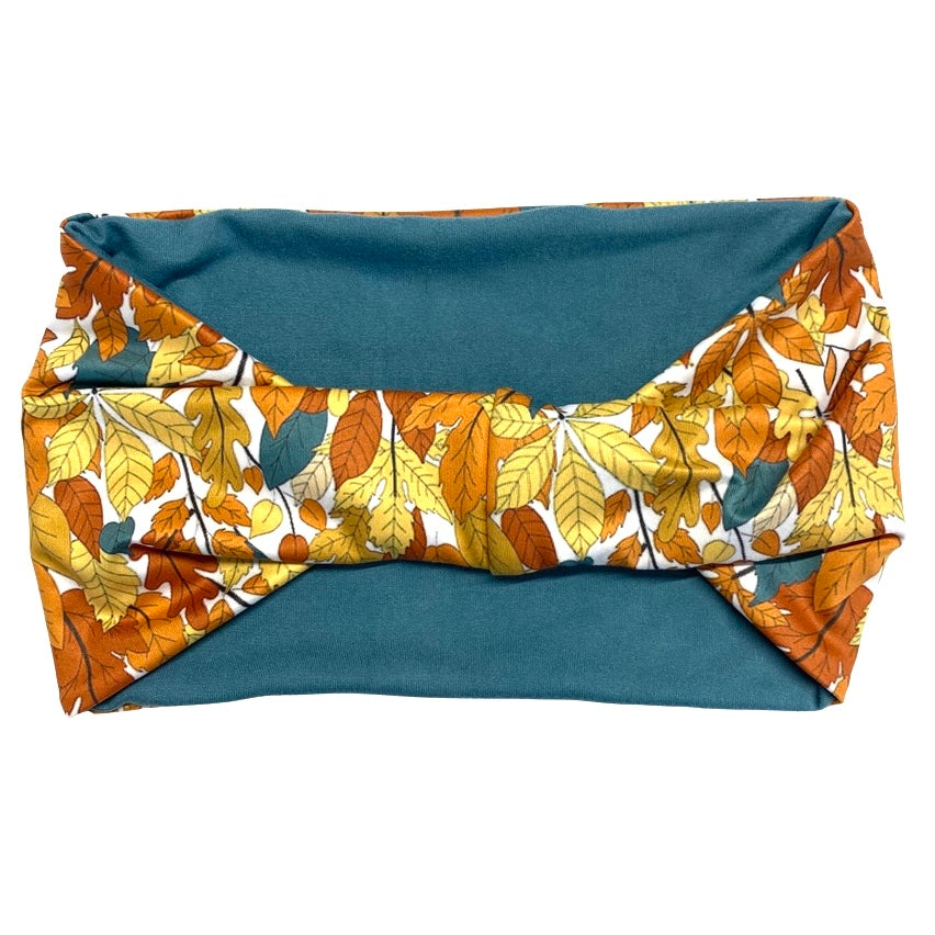 Falling Leaves Reversible Headband