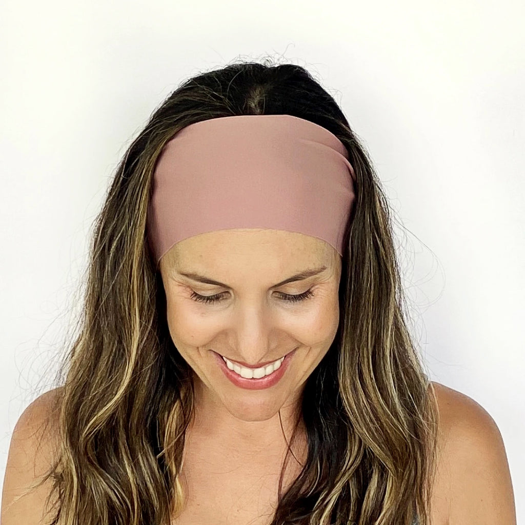 Dusty Mauve Workout Headband