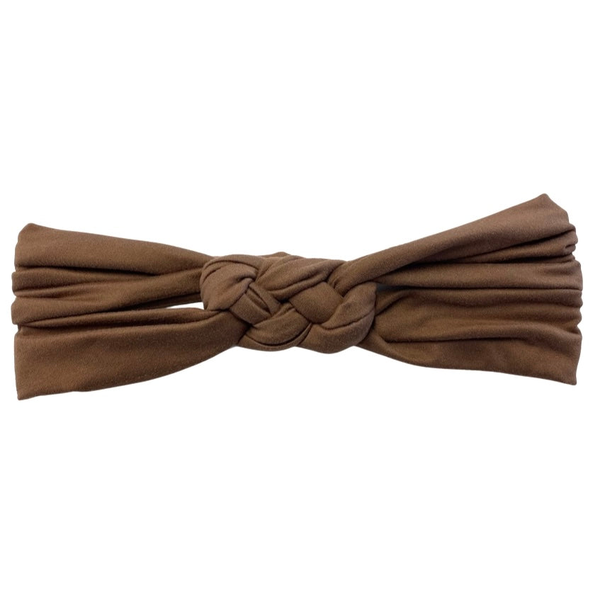 Mocha Braided Headband
