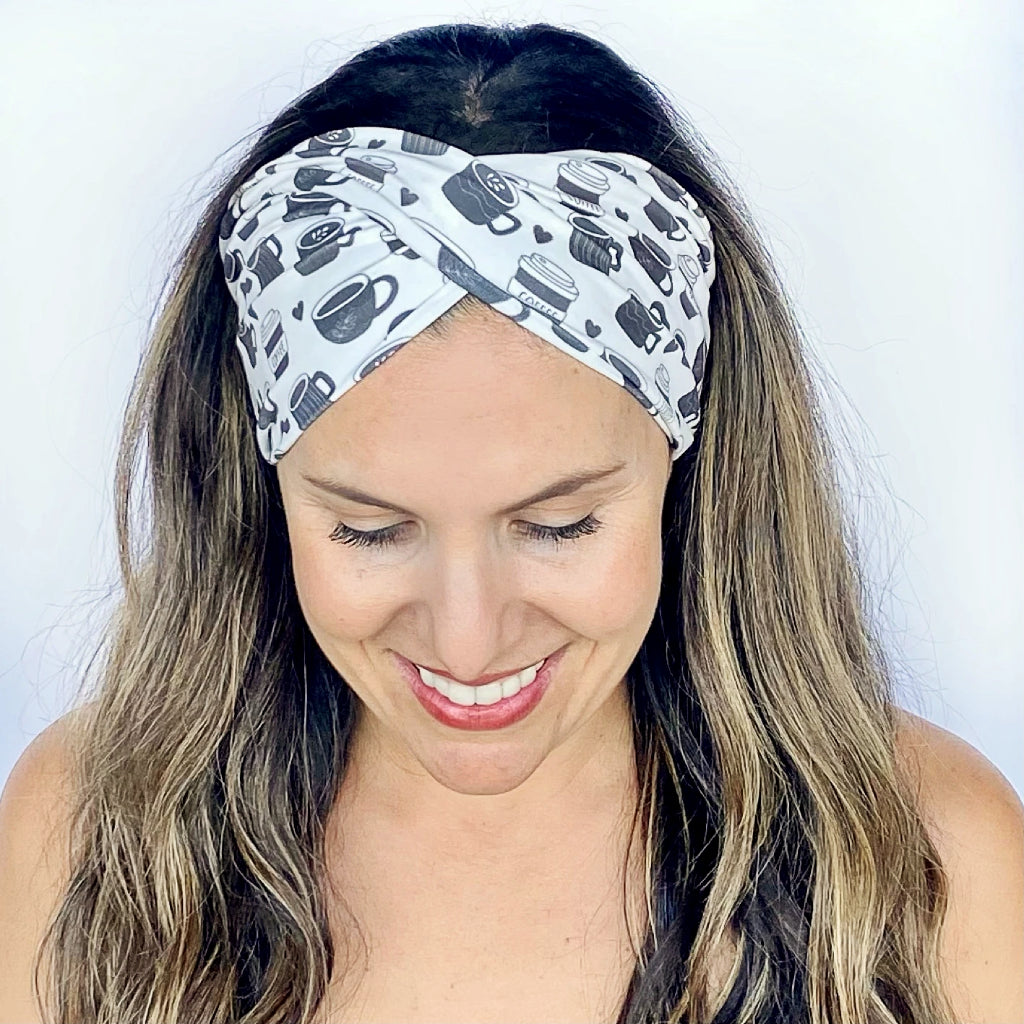 Coffee is Everything Twist Headband