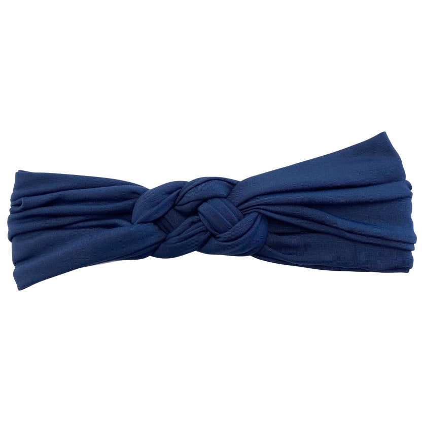 Blue Braided Headband