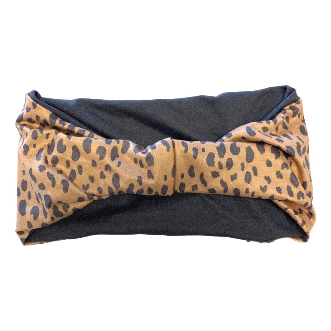 Subtle Leopard Reversible Headband