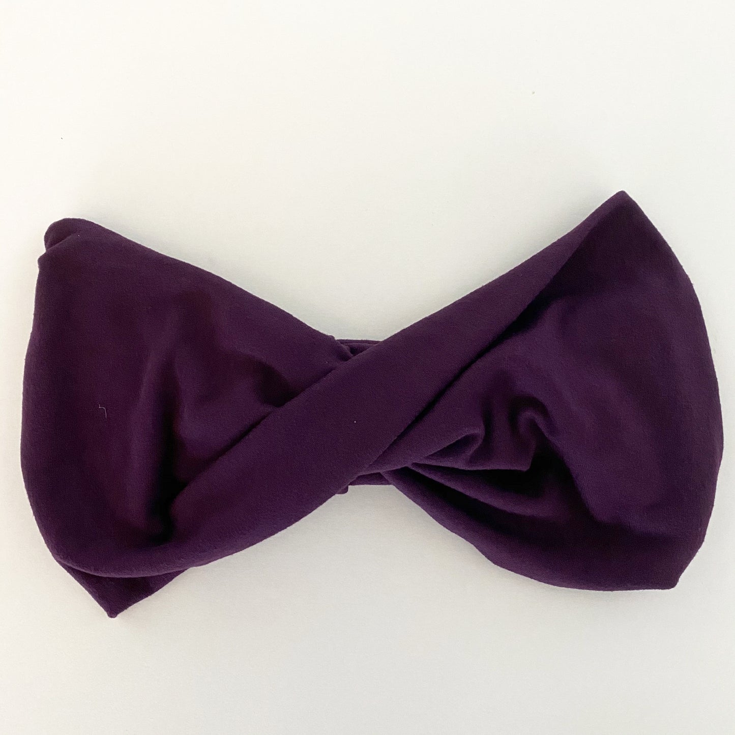 Deep Plum Twist Headband