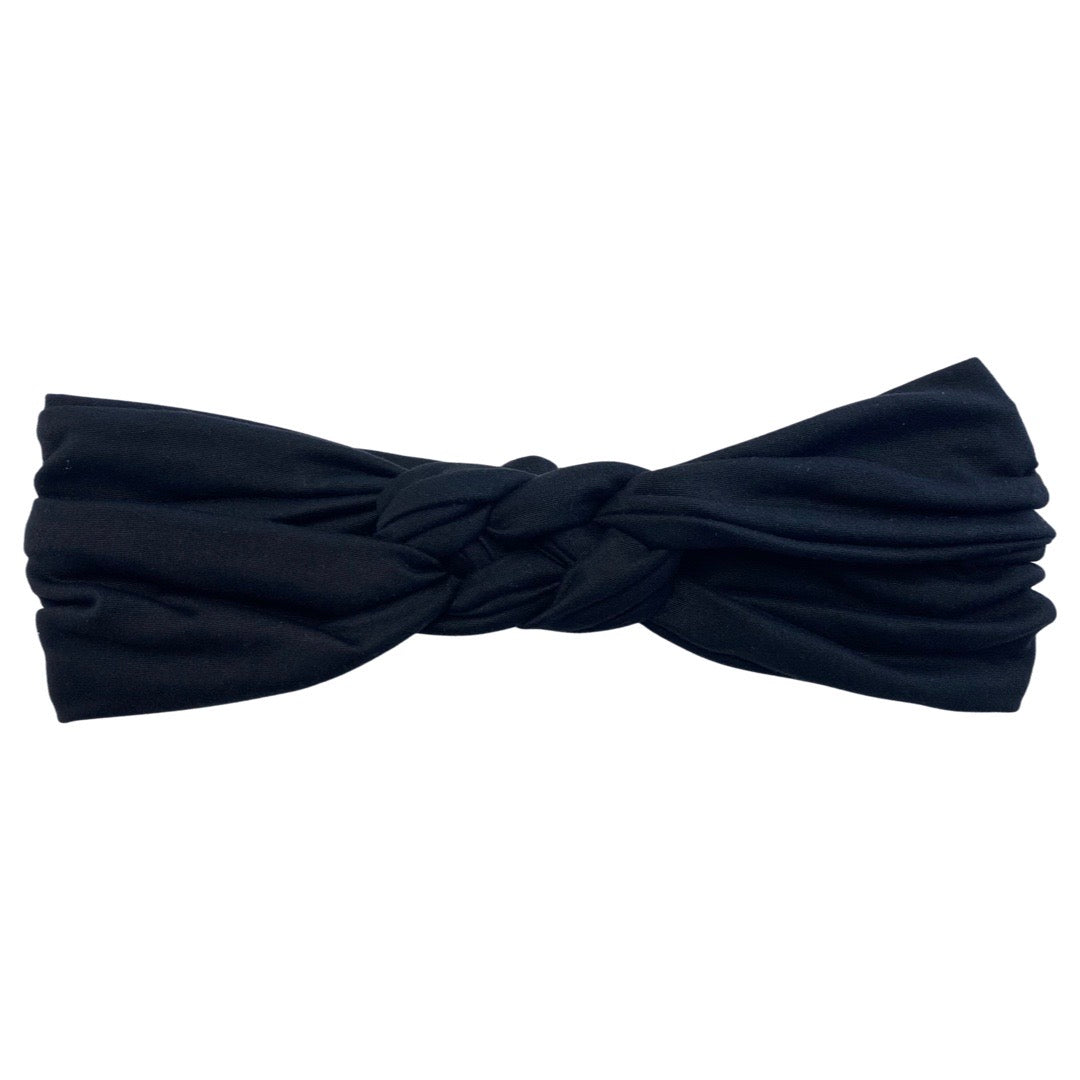 Black Braided Headband
