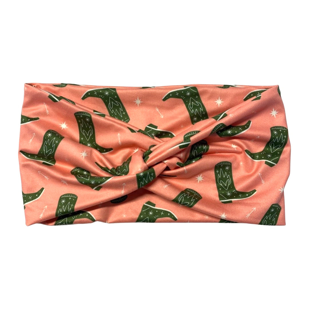 Kickin’ Boots Turban Headband