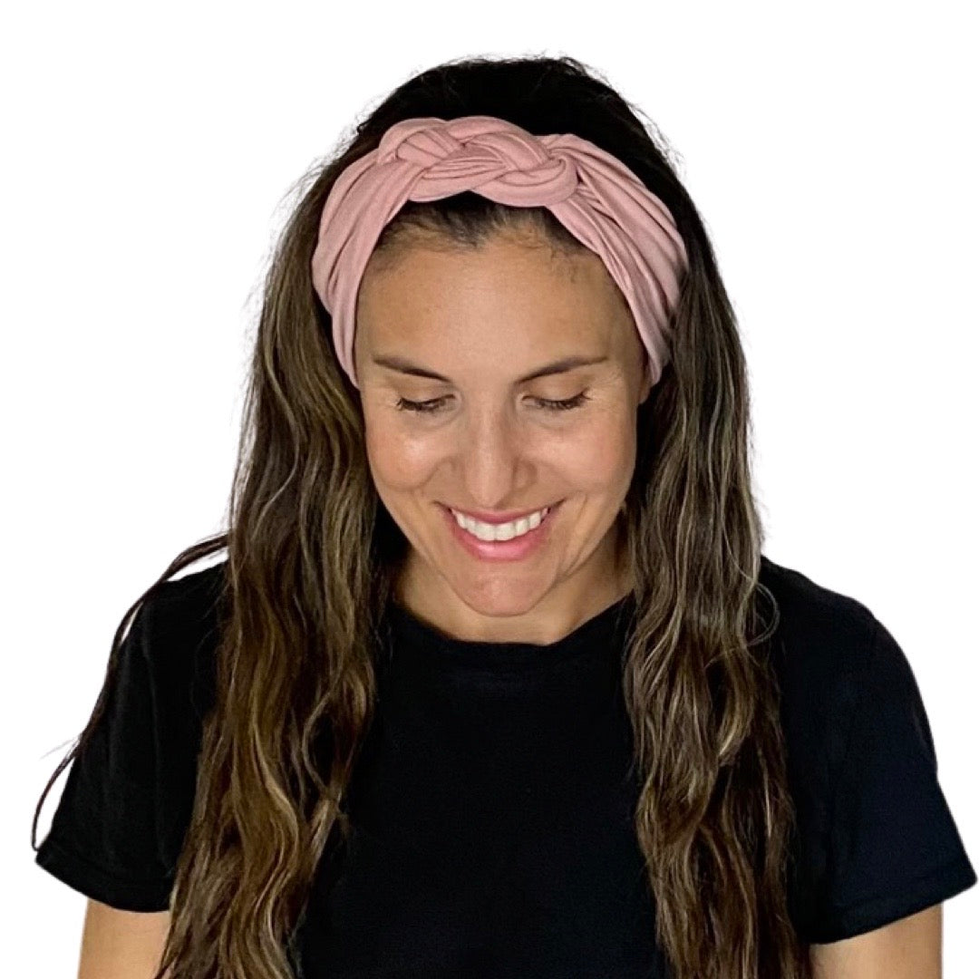Blush Braided Headband