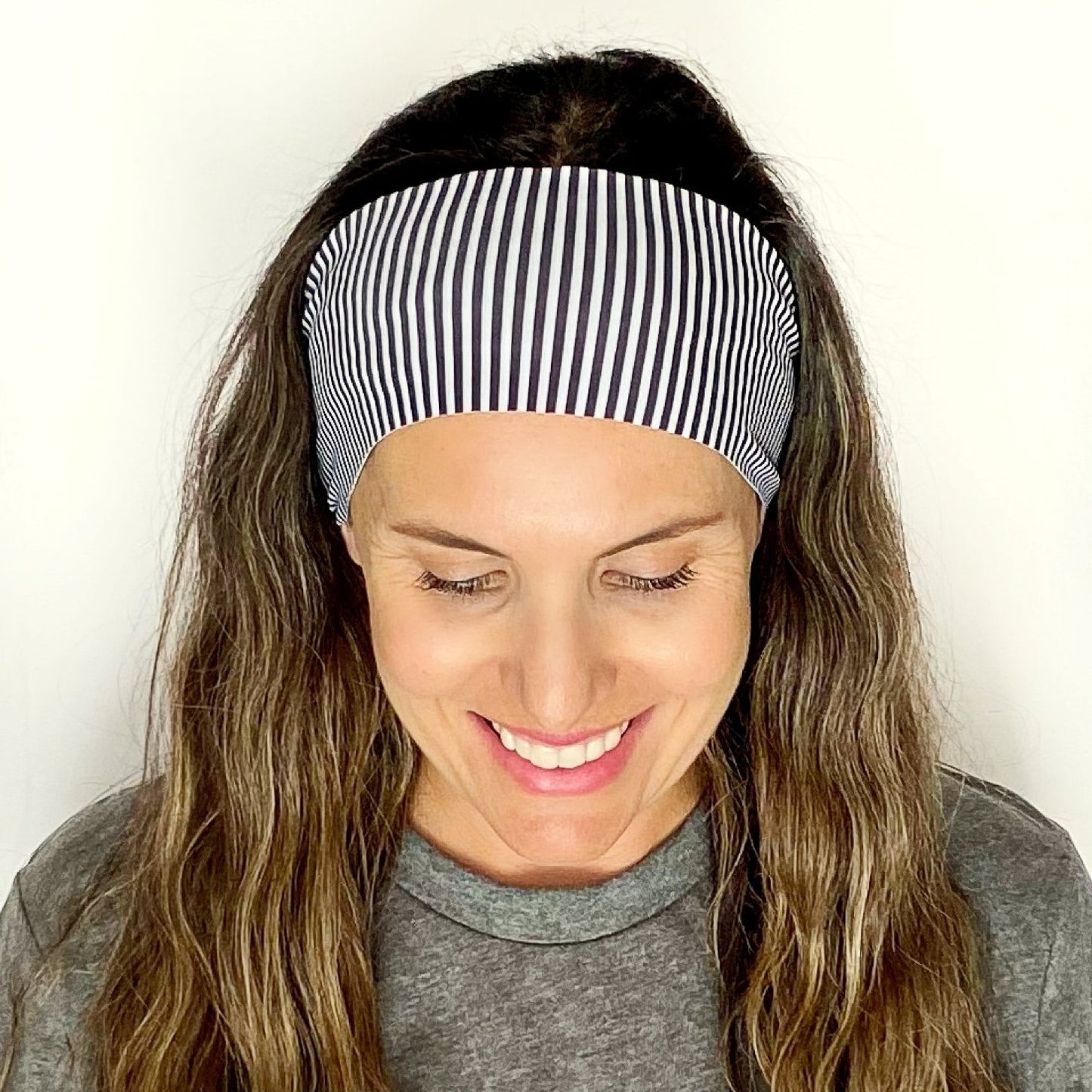 Black + White Workout Headband