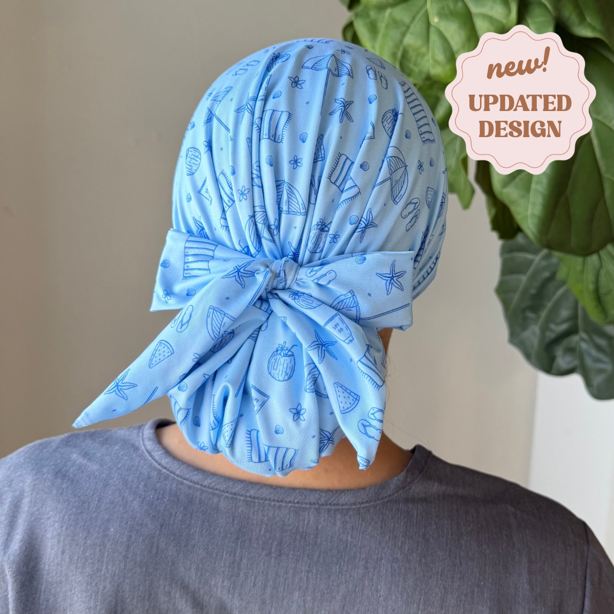 It’s Giving Summer Modern Scrub Cap