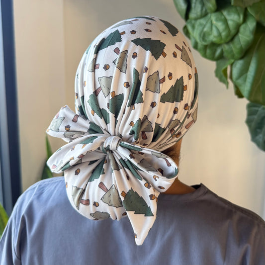 Evergreen Scrub Cap
