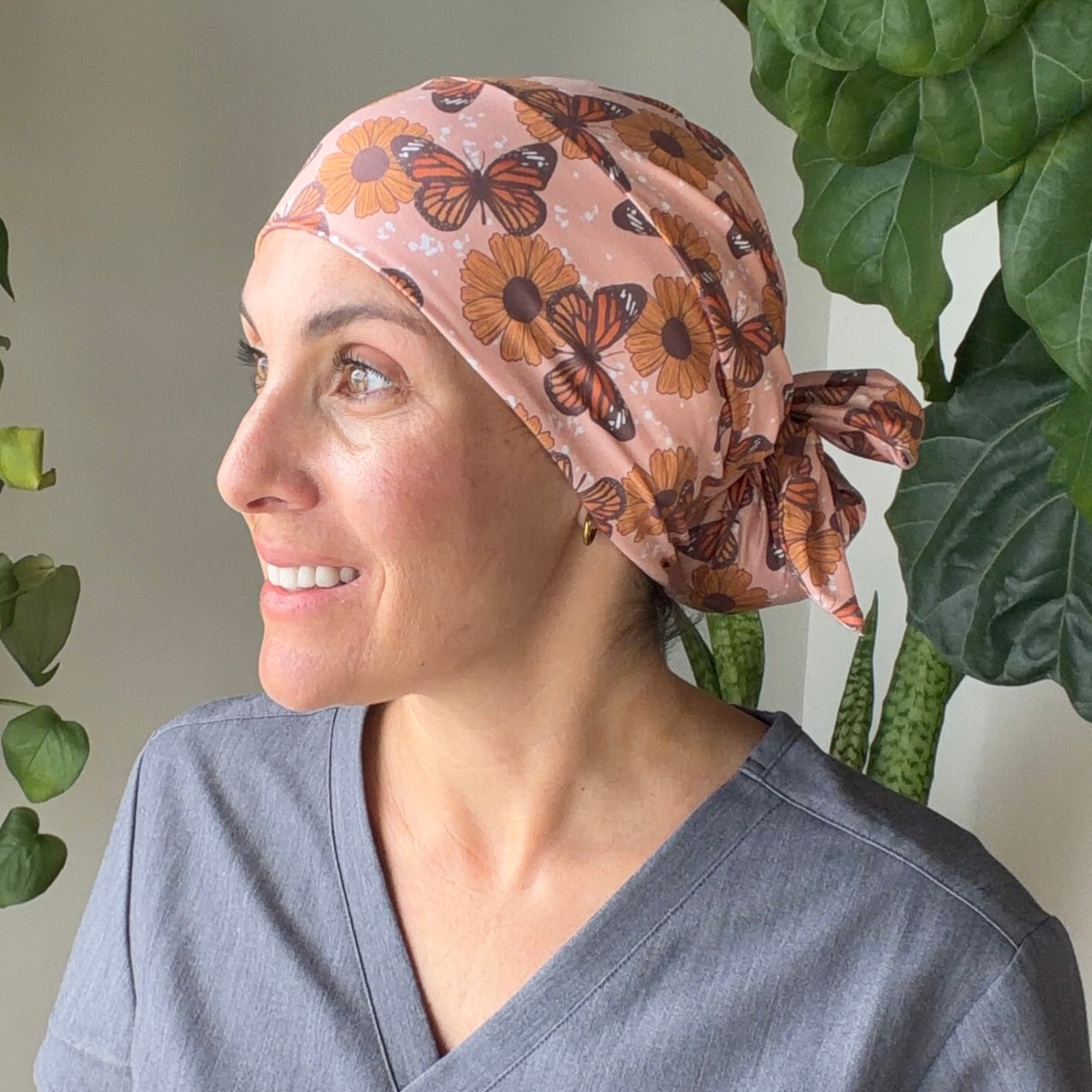 Fly Away Modern Scrub Cap