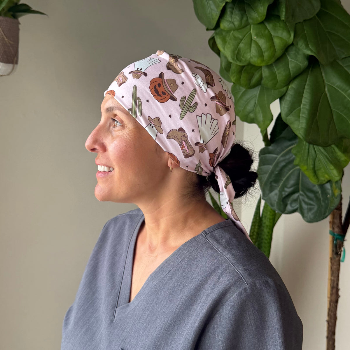Ghost Cowboy Classic Scrub Cap