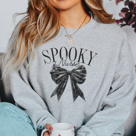 Spooky Nurse Croquette Sweatshirt