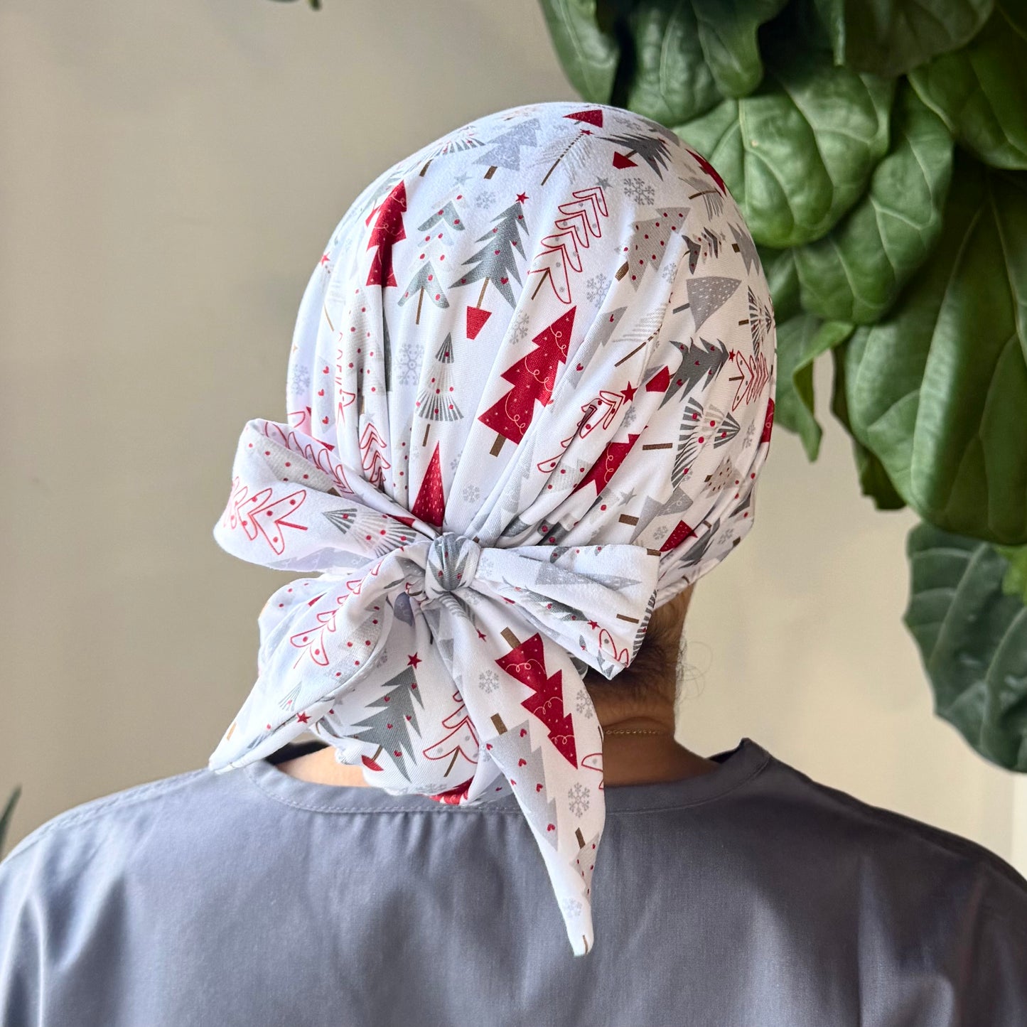 Frosted Streets Scrub Cap