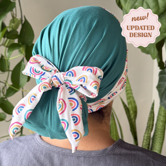 Rainbow Modern Scrub Cap