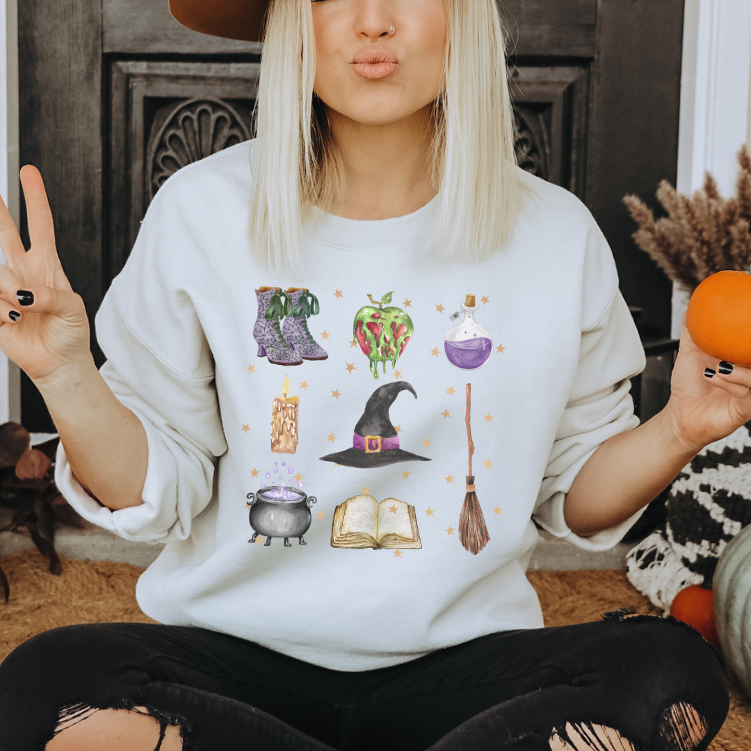 Witches Broom Sweatshirt