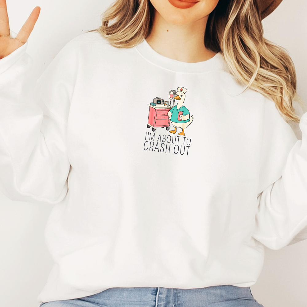 I'm About to Crash Out Sweatshirt