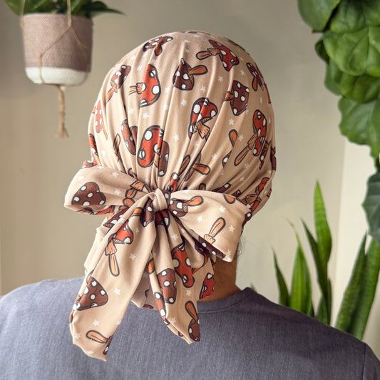 Mushroom 🍄 Modern Scrub Cap