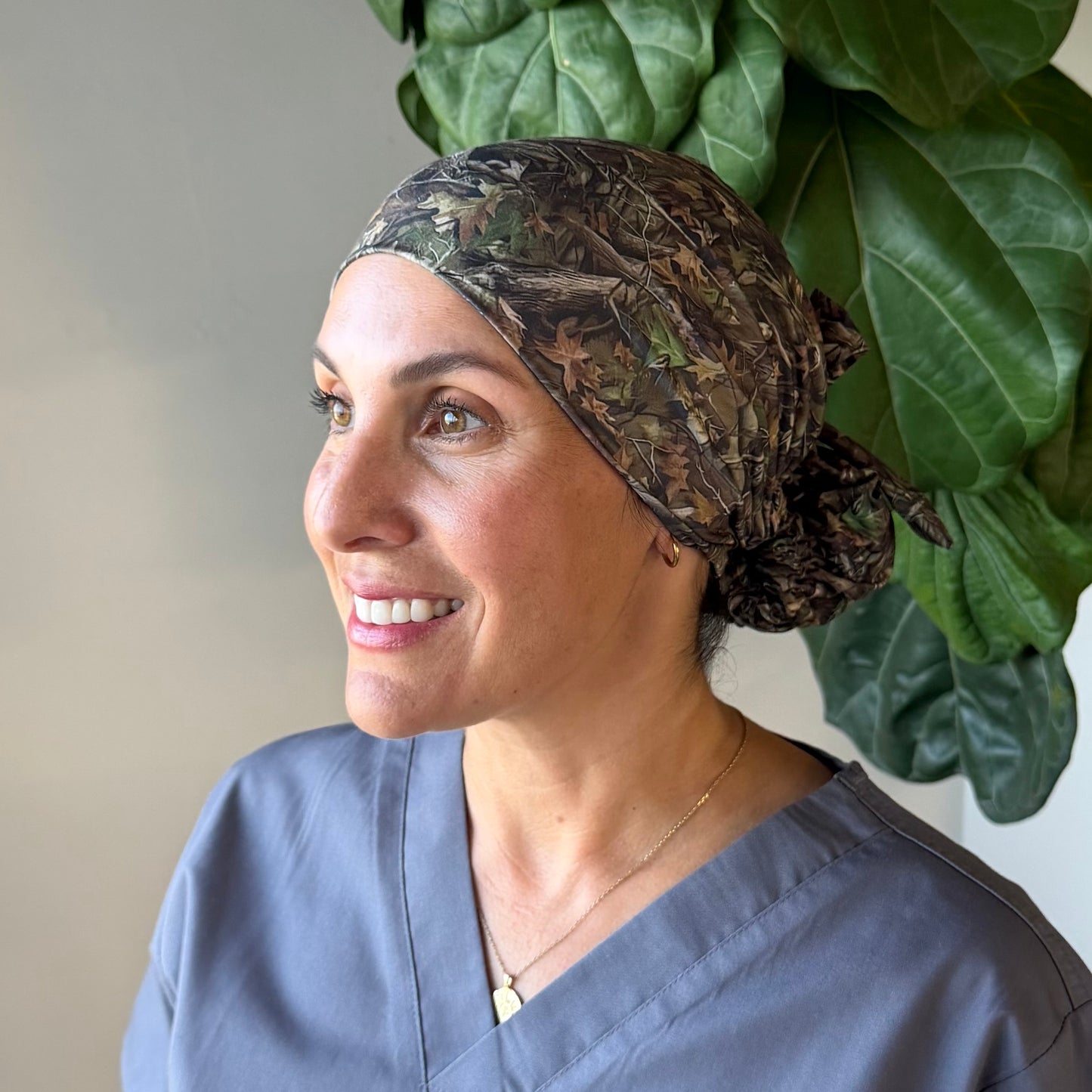Camo Babe Scrub Cap