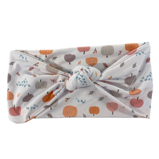 Chunky Knotted Boho Pumpkin Headba