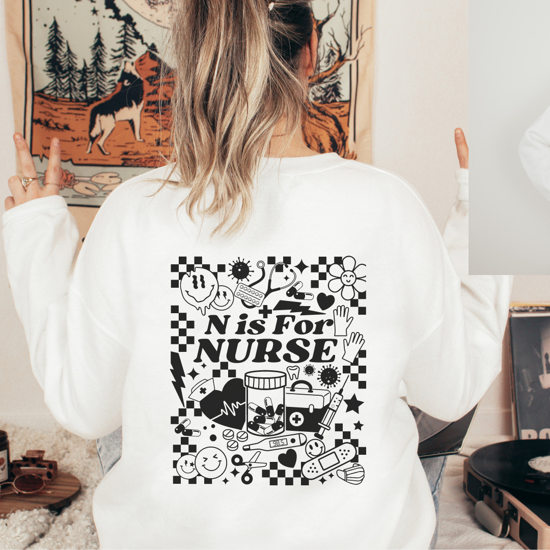 Wild Nurse Life Nurse Sweatshirt
