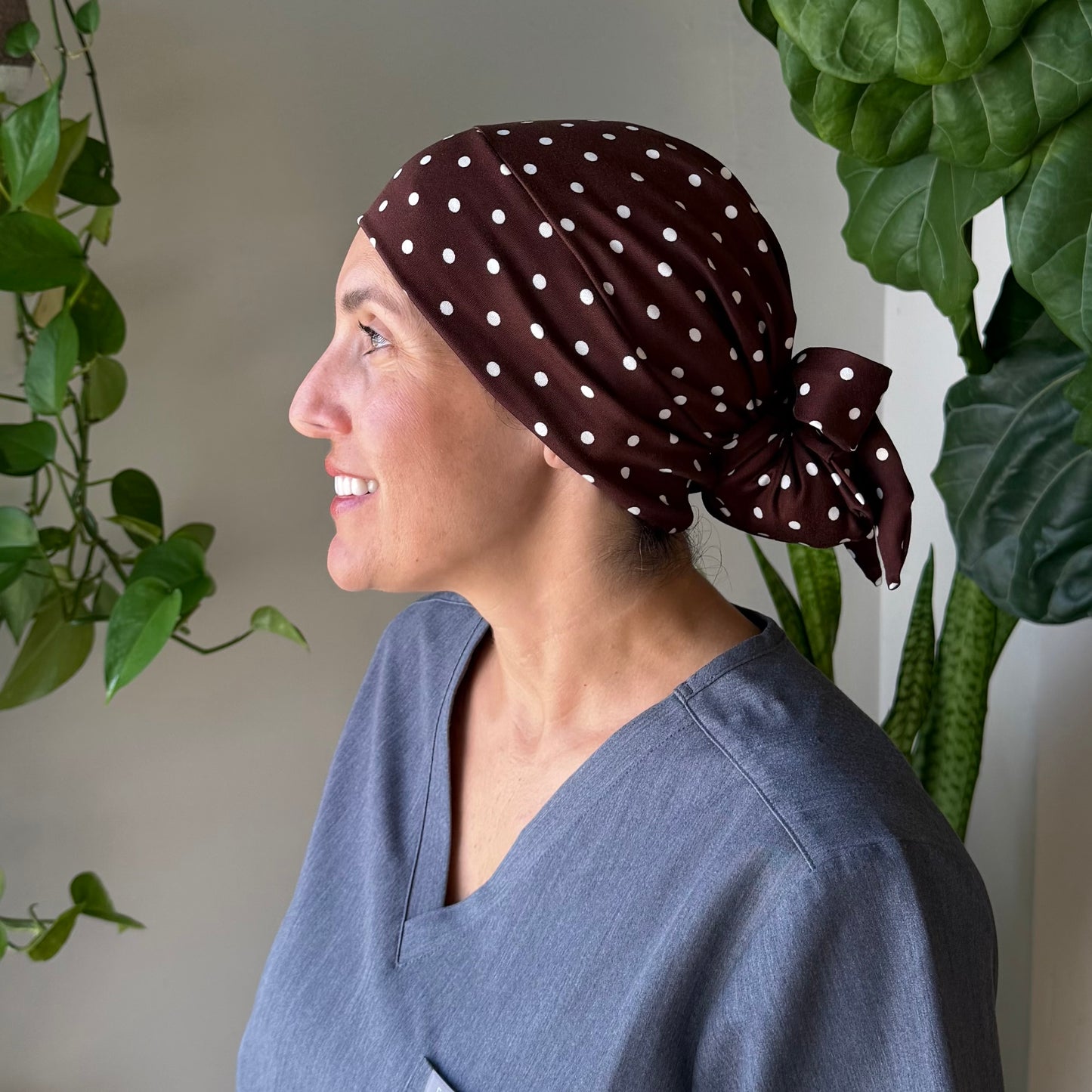 Pretty Woman Modern Scrub Cap