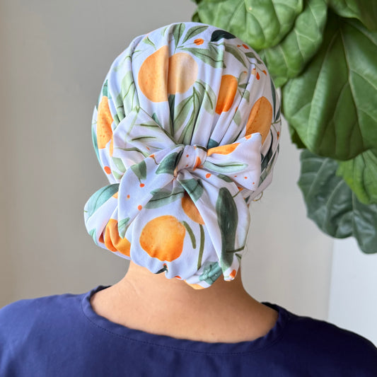 Orange You Glad Modern Scrub Cap