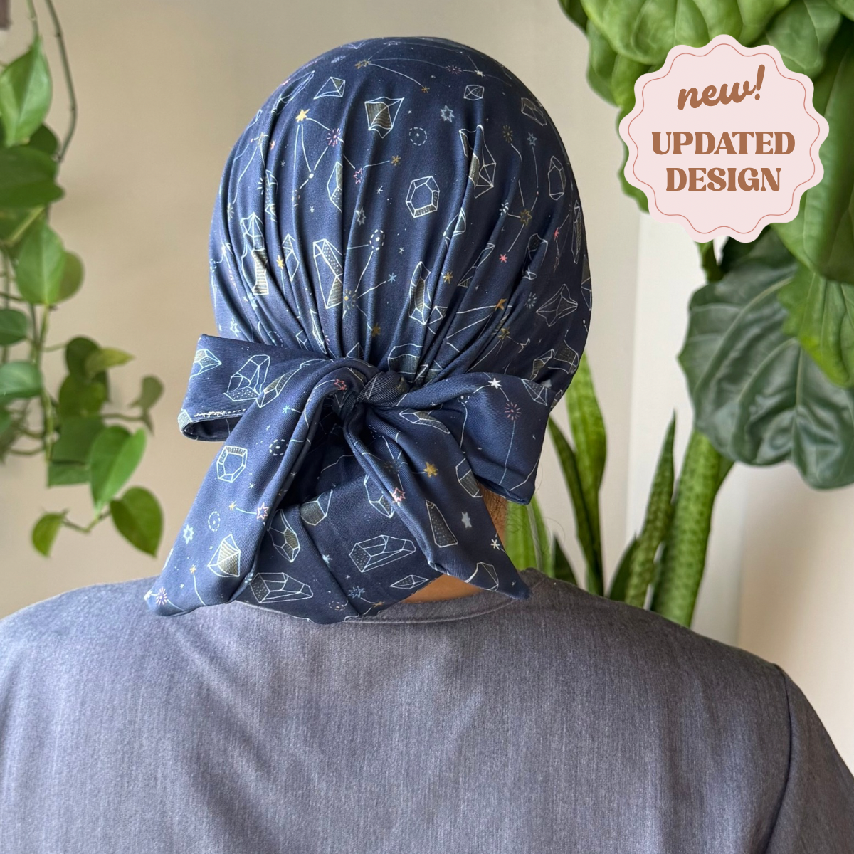 Constellations Modern Scrub Cap