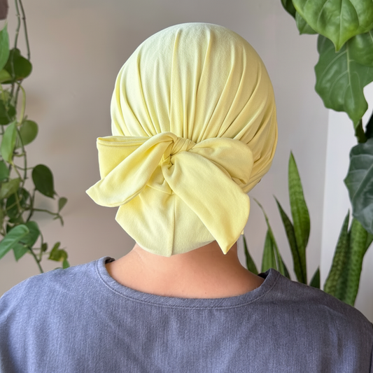 Butter Yellow Modern Scrub Cap