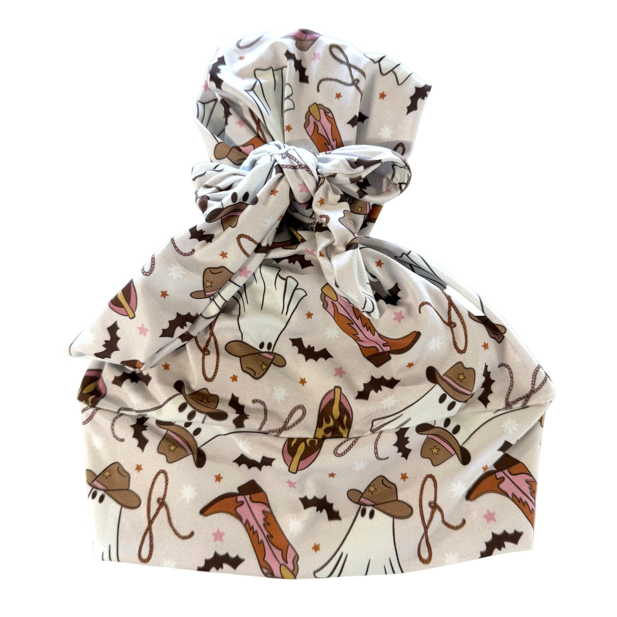 Ghost Cowboy Modern Scrub Cap