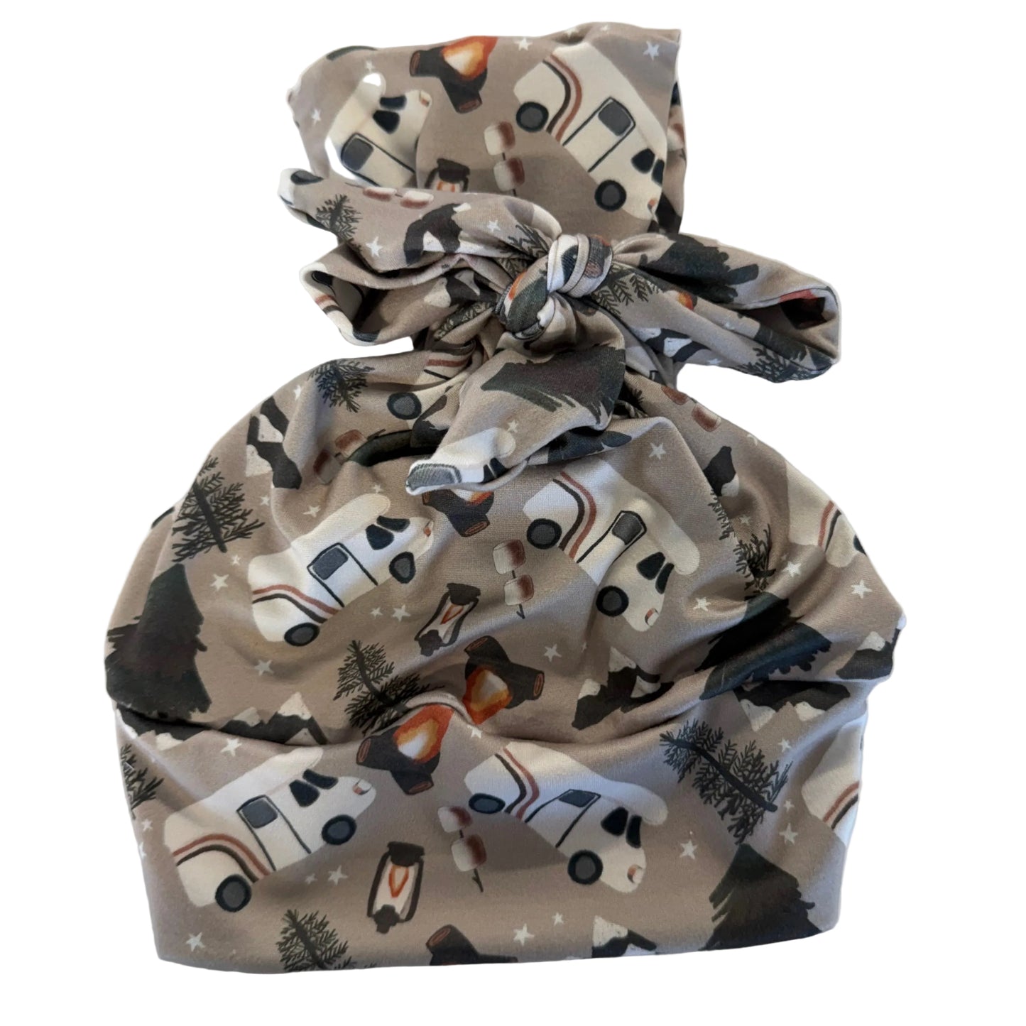 Camping Trip Modern Scrub Cap