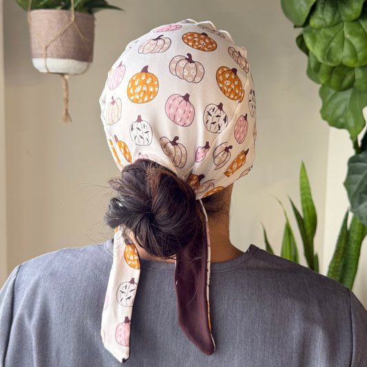 More Pumpkins Reversable Classic Scrub Cap