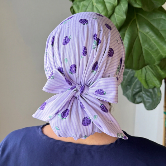 Blackberry Modern Scrub Cap