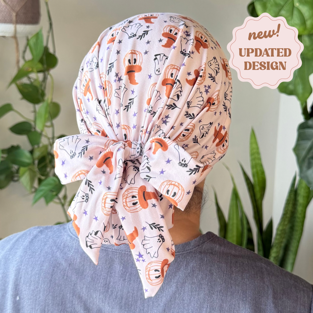 Spooky Town Modern Scrub Cap
