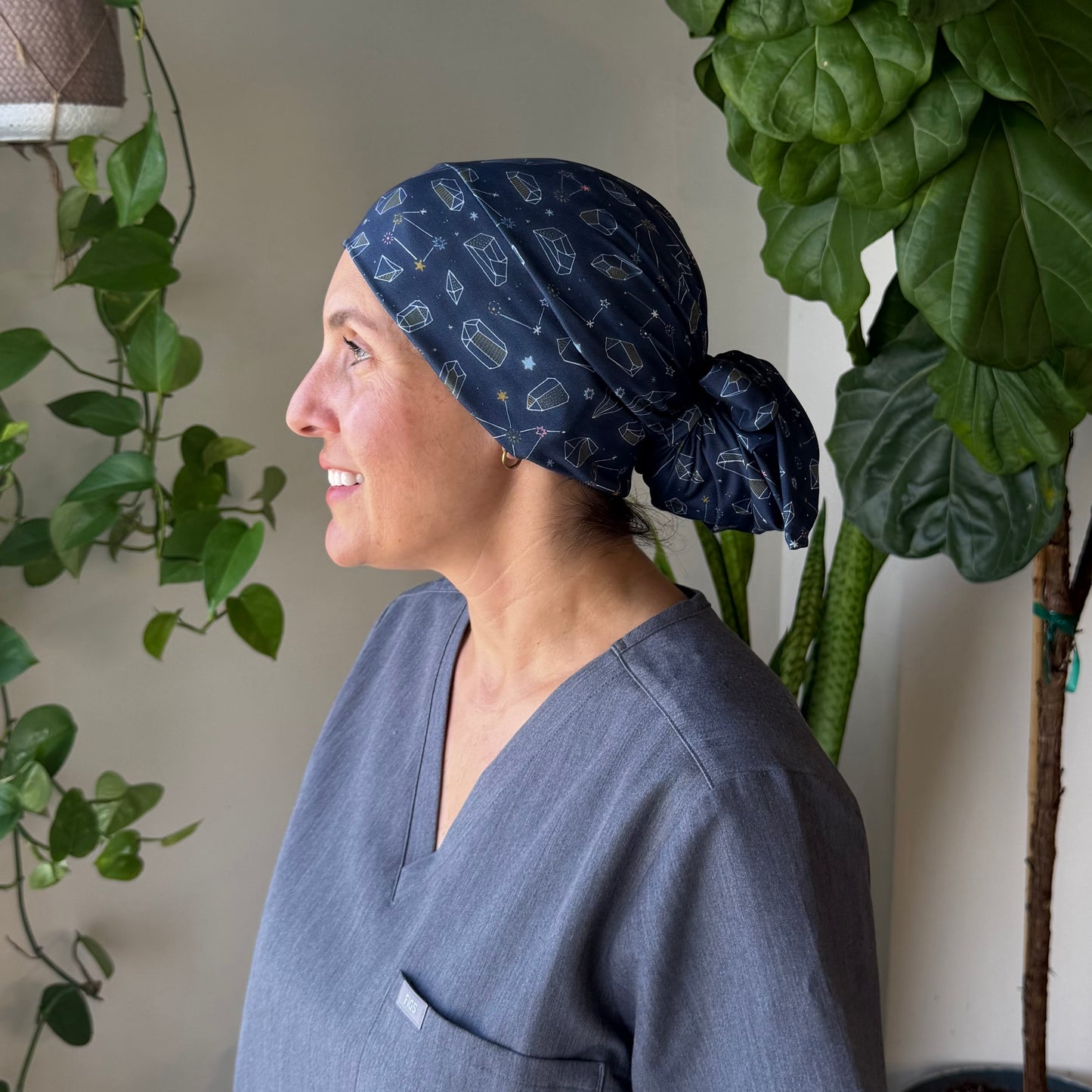 Constellations Modern Scrub Cap