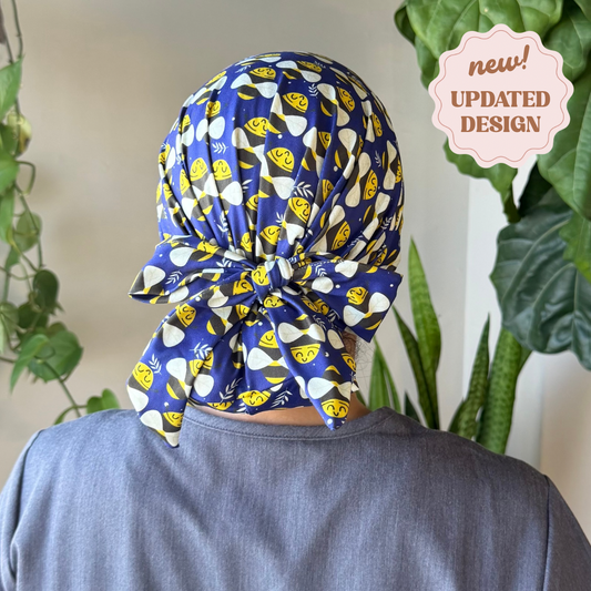 Bees Knees Modern Scrub Cap