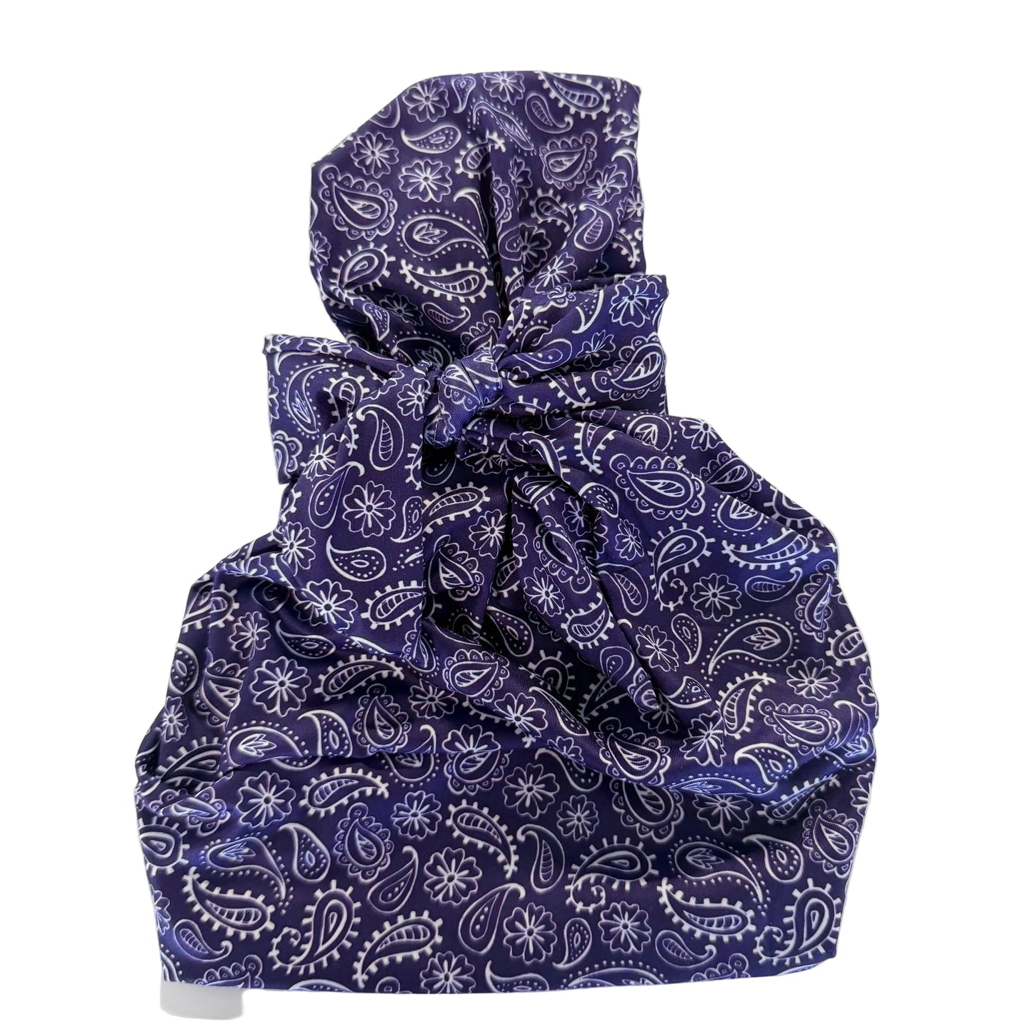 Blue Paisley Modern Scrub Cap