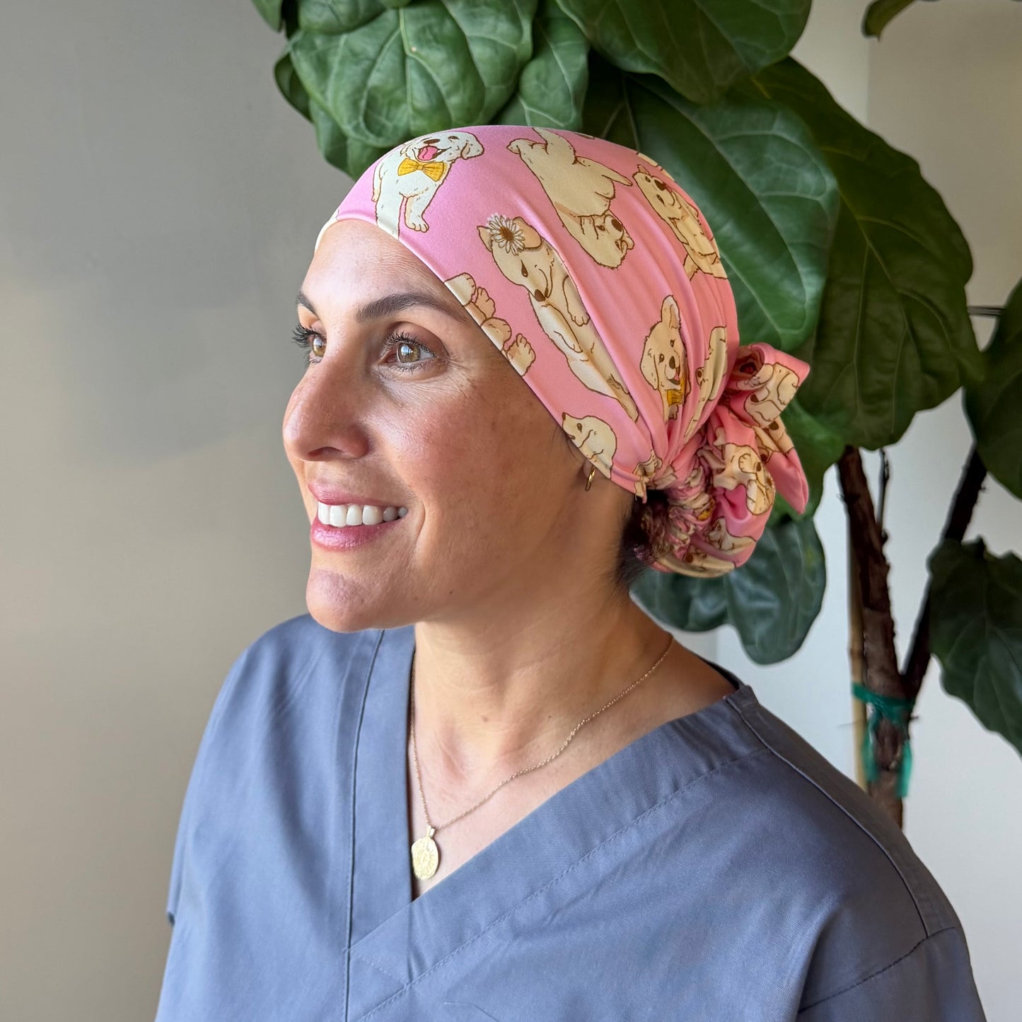 Puppy Love Scrub Cap