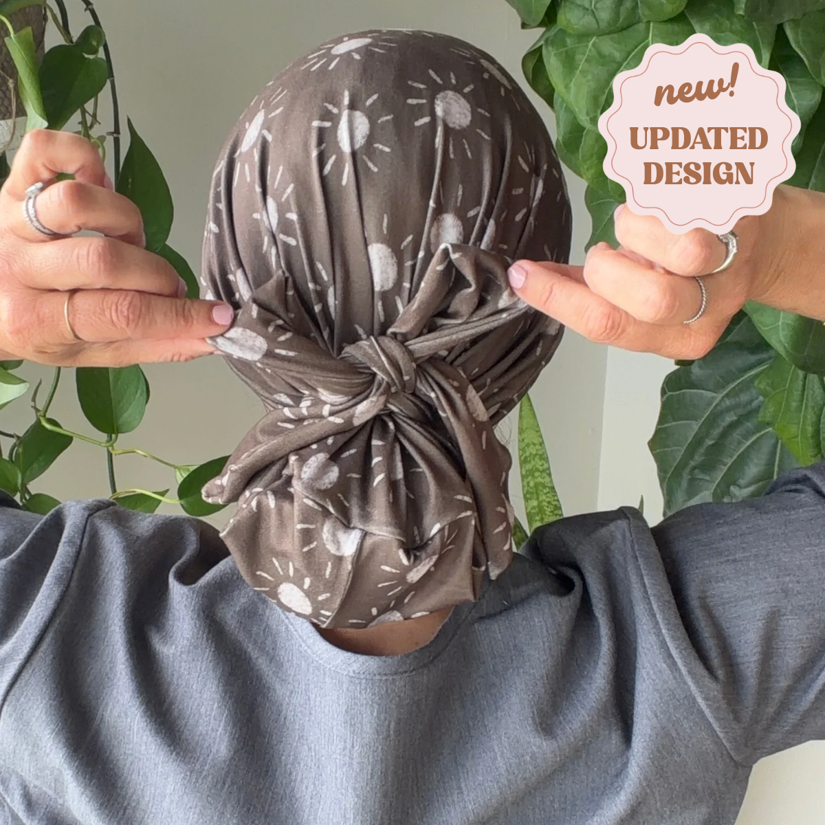 Boho Burst Modern Scrub Cap