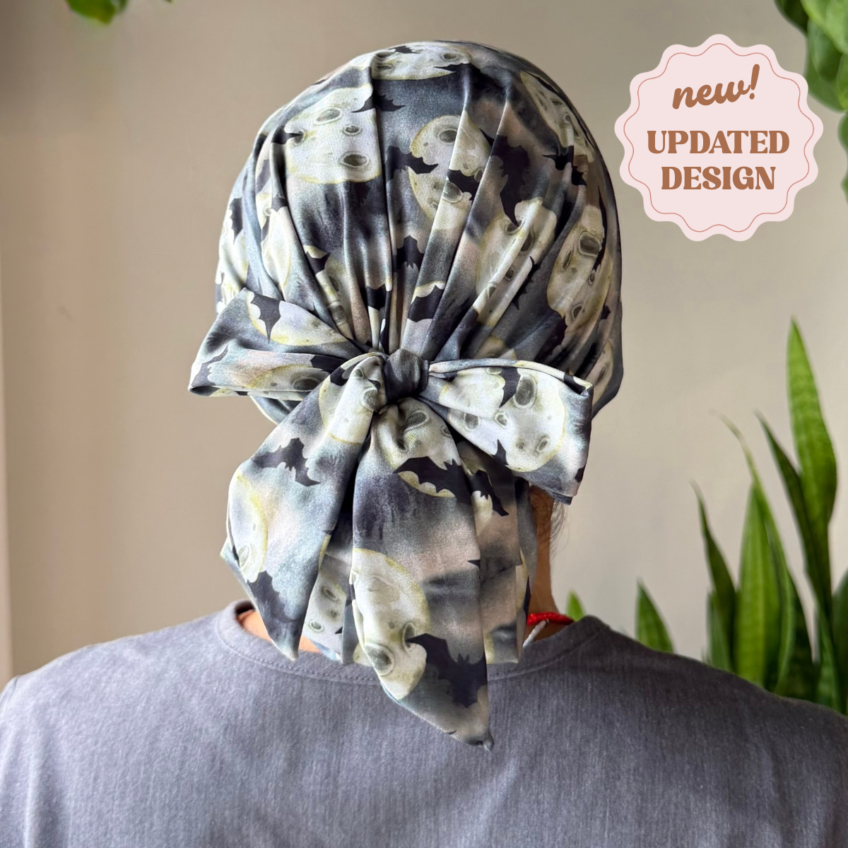 Autumn Moon Modern Scrub Cap