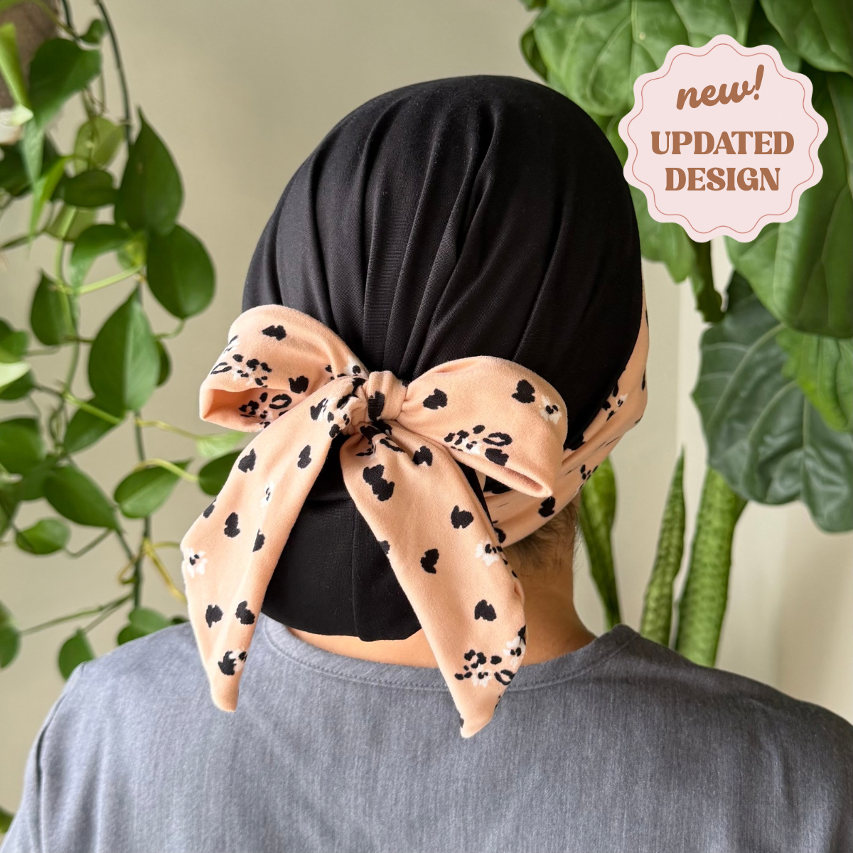 Poppy Modern Scrub Cap