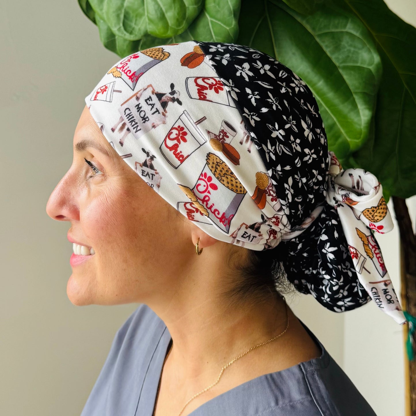 Eat Mor Chikin Scrub Cap