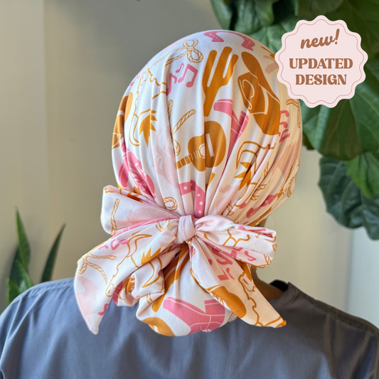 Boot Scootin’ Modern Scrub Cap
