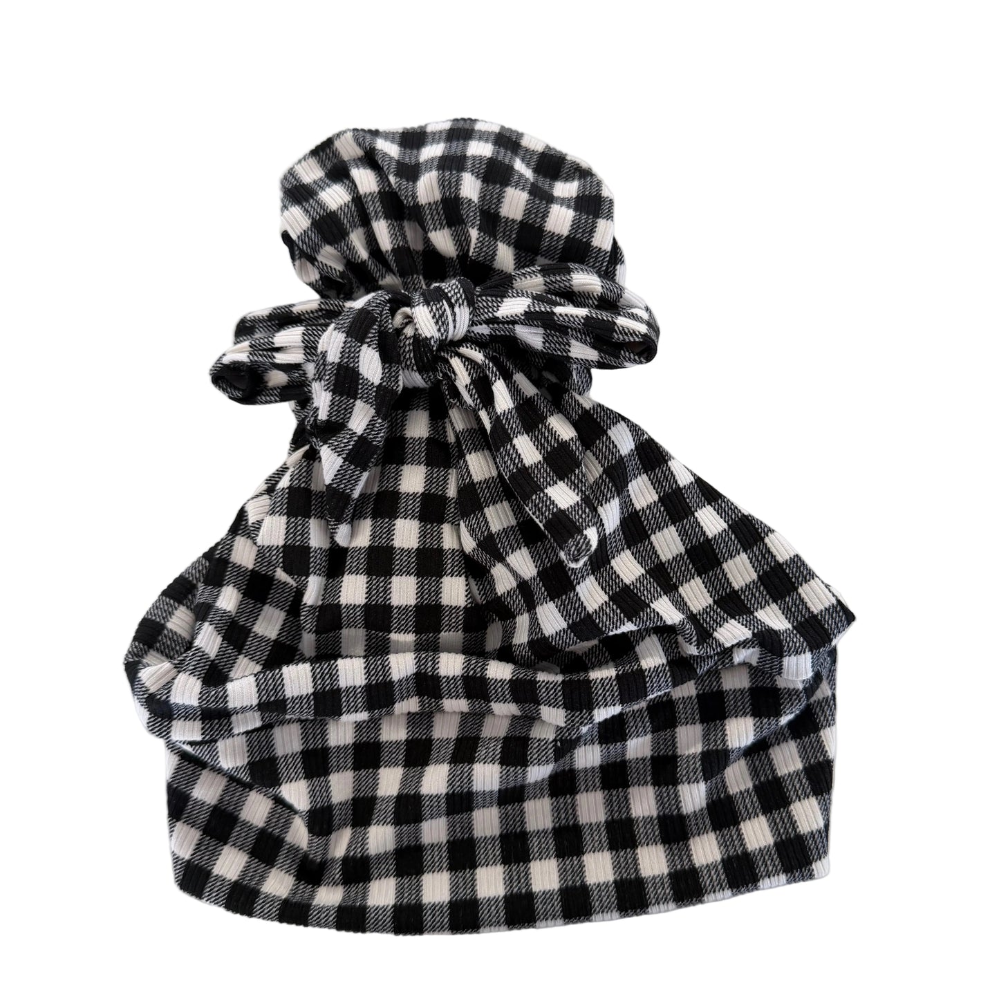 Gee We Love Gingham Modern Scrub Cap