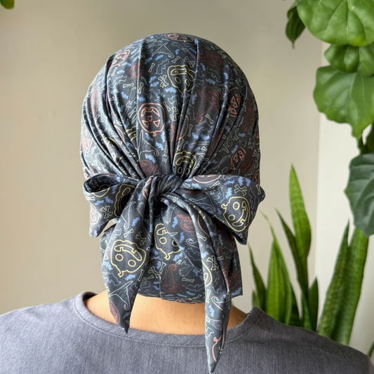 Jack-o-Lantern Modern Scrub Cap