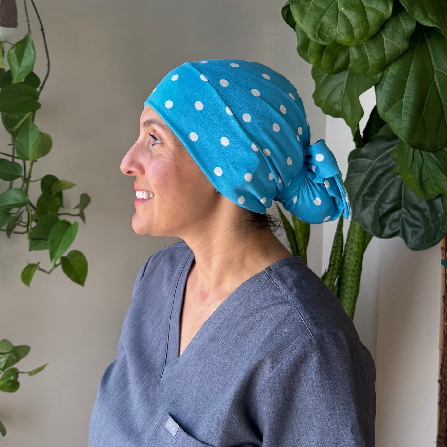 Dotty Modern Scrub Cap